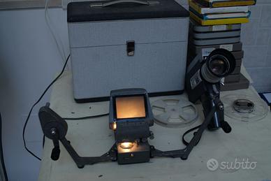 proiettore imac 8 con film s8-n8+canon+moviola