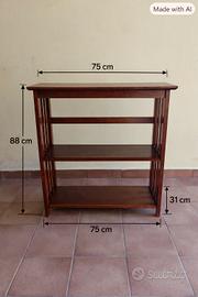 scaffale in legno