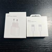 Caricatore USB-C 20W + Cavo USB-C 1m