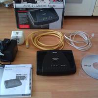 Modem -Router ADSL 2+ TRUST MD-4050 + spinotto ads