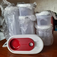 TUPPERWARE 6 ovali contenitori dispensa  + omaggio