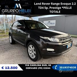 Land Rover Range Evoque 2.2 TD4 5p. Prestige *PELL