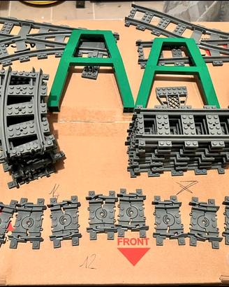 Lego city train e tecnic