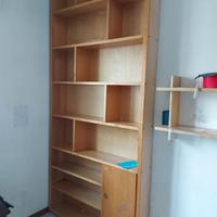 Libreria in legno 3 metri x 1