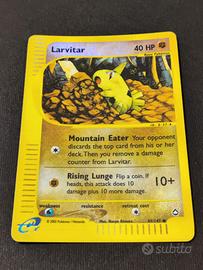 Pokemon Larvitar reverse holo (AQ 89) ENG