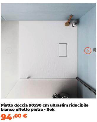 Piatto doccia 90x90 Rok