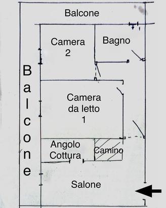 Appartamento (mansarda)panoramico