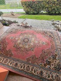 Tappeto in lana pettinata