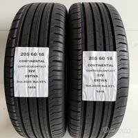2 gomme 205 60 16 continental a1419