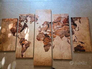 Quadro componile mondo