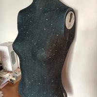 Manichino Mezzo Busto Donna in Denim