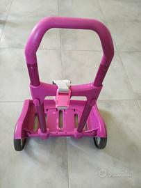 Trolley porta zaino Safta rosa