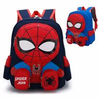 Zaino scuola Materna Spiderman 3D  33x26x11cm