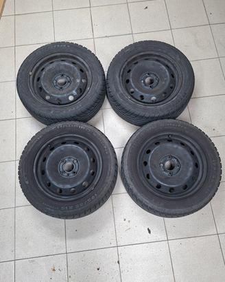 gomme invernali con cerchi 195 55 R15 fiat lancia 