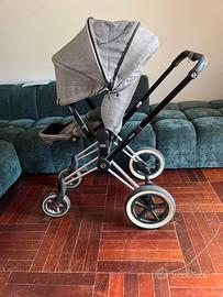 Struttura + seggiolino auto + passeggino (Cybex)