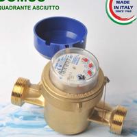 Contatore per acqua a getto unico DARF/40 1"1/2
