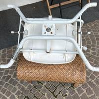 Sedia girevole vasca per anziani o disabili