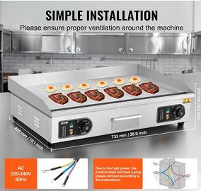 Piastra elettrica professionale VEVOR 73X47