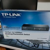 Switch 16 porte tp-link TL-SF1016DS 10/100
