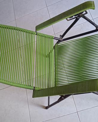 Sedia-Sdraio anni '60 - VINTAGE