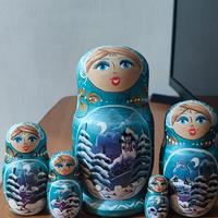 Matrioska originale russa 