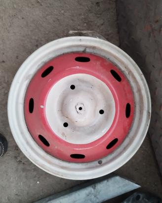 Coppia cerchi per Peugeot/ Citroen d' epoca