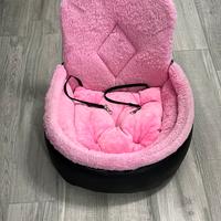 Trasportino auto rosa 🌸 per chihuahua