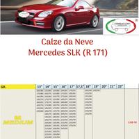 Calze da Neve OMOLOGATE  ITALIA Mercedes SLK 171