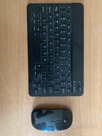 Tastiera e mouse bluetooth