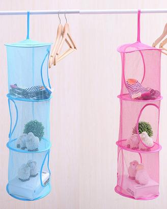 Porta Oggetti 3 Ripiani, Bagno Casa Armadio -Nuovo