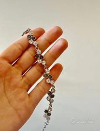 Bracciale con brillantini