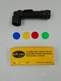 NUOVA torcia militare vintage MIL-TEC