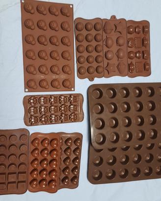 Stampini in silicone (10 pezzi)