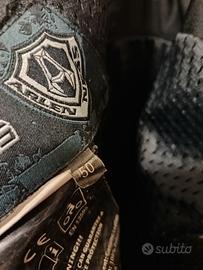 pantaloni moto in pelle 