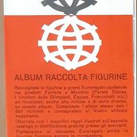 Album FERRERO MONTRIOL anni 60 per figurine vuoto
