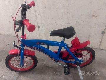 Bicicletta spiderman 14”
