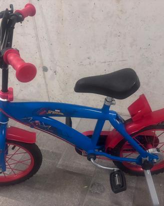 Bicicletta spiderman 14”