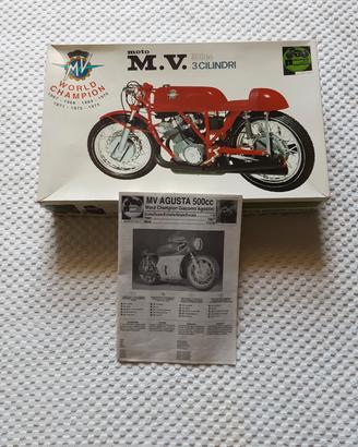 Scatola originale modellino Protar  Moto MV 500 