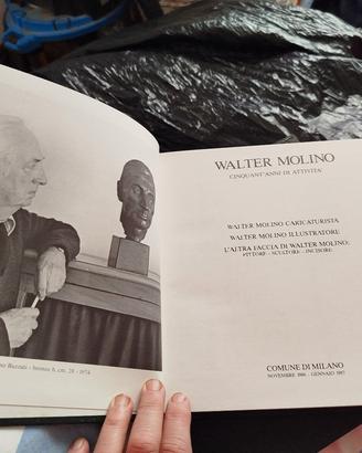libro commemorativo Walter molino