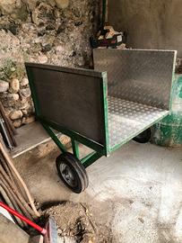 Carretto per trasporto legna o altro