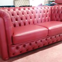 Chesterfield 2 posti max in pelle