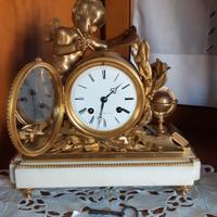 Antico orologio a pendolo da tavolo Raingo 