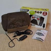 Cuscino massaggiatore shiatsu termico homedics