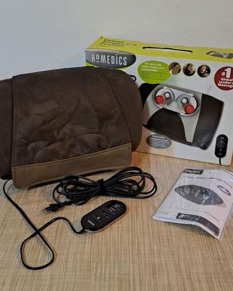 Cuscino massaggiatore shiatsu termico homedics