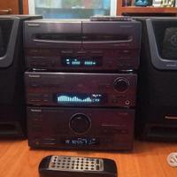 Technics SC-CH750 SINTOAMPLI+EQ+DECK+CASSE+TELECOM
