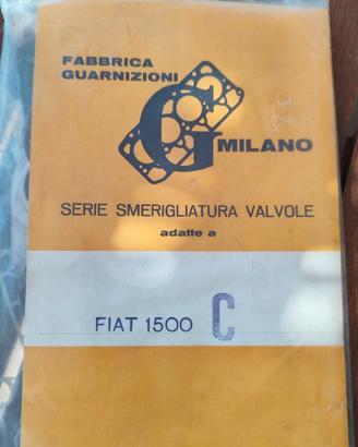 Serie guarnizioni valvole Fiat 1500