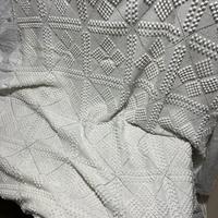 Copriletto uncinetto