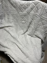 Copriletto uncinetto