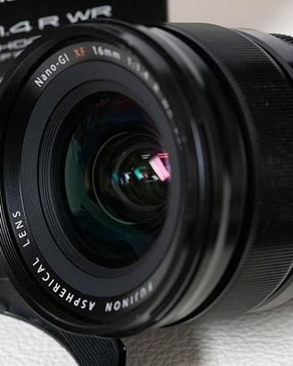 FUJI obiettivo Fujinon XF 16 mm F1,4 R WR