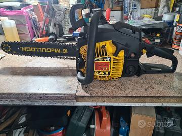 MOTOSEGA McCulloch USATA NON FUNZIONANTE.